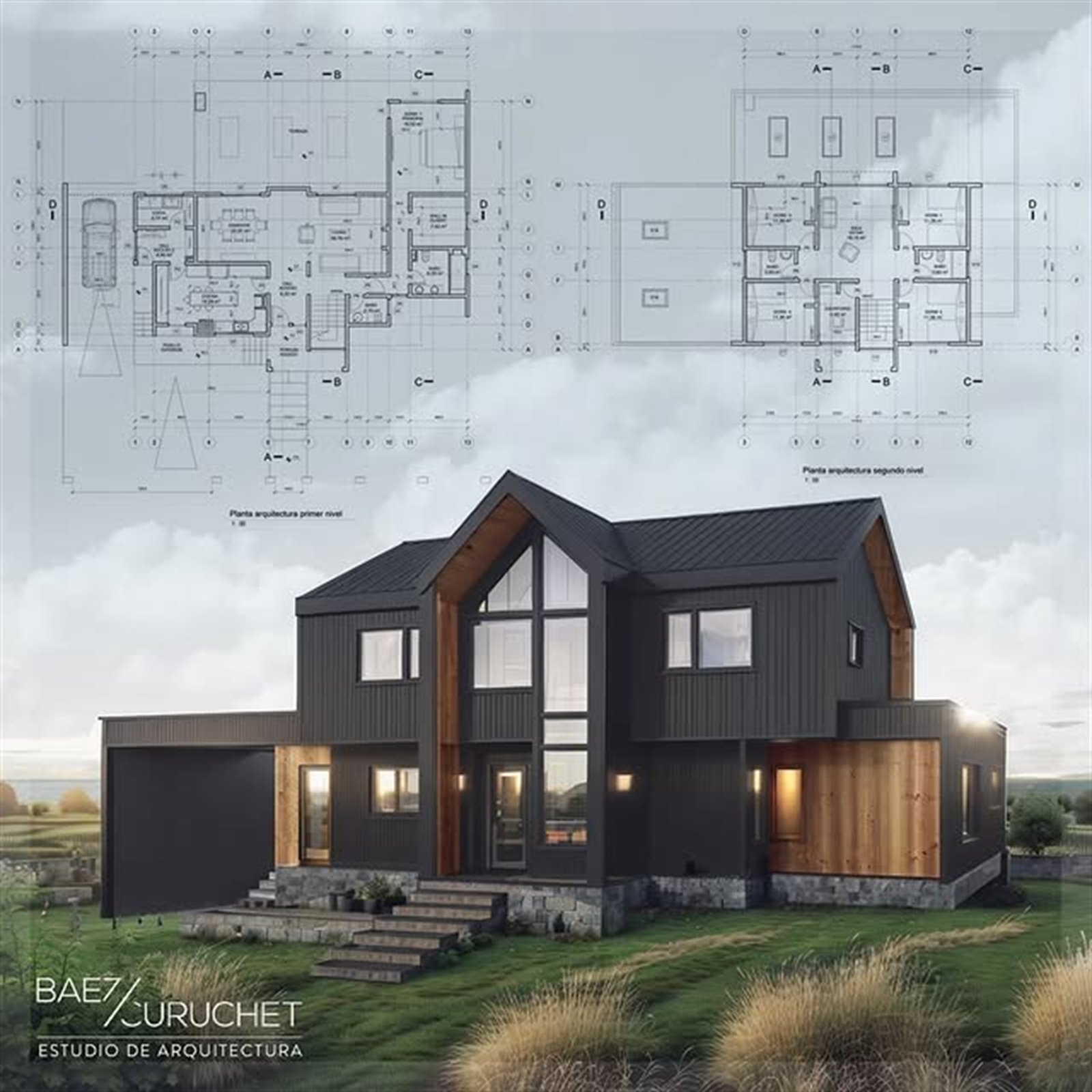 Proyecto arquitectónico Báez Curuchet