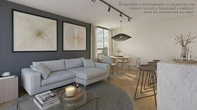 Remodelación de interiores · Sala de estar