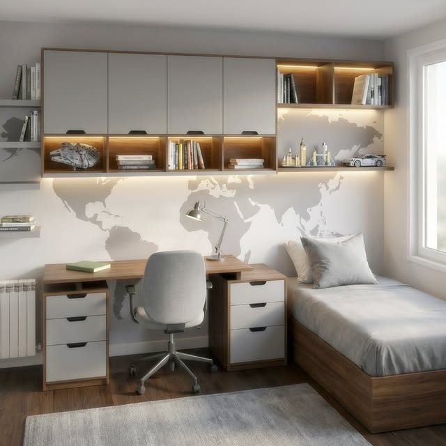 Dormitorio · Render 3D de interiores